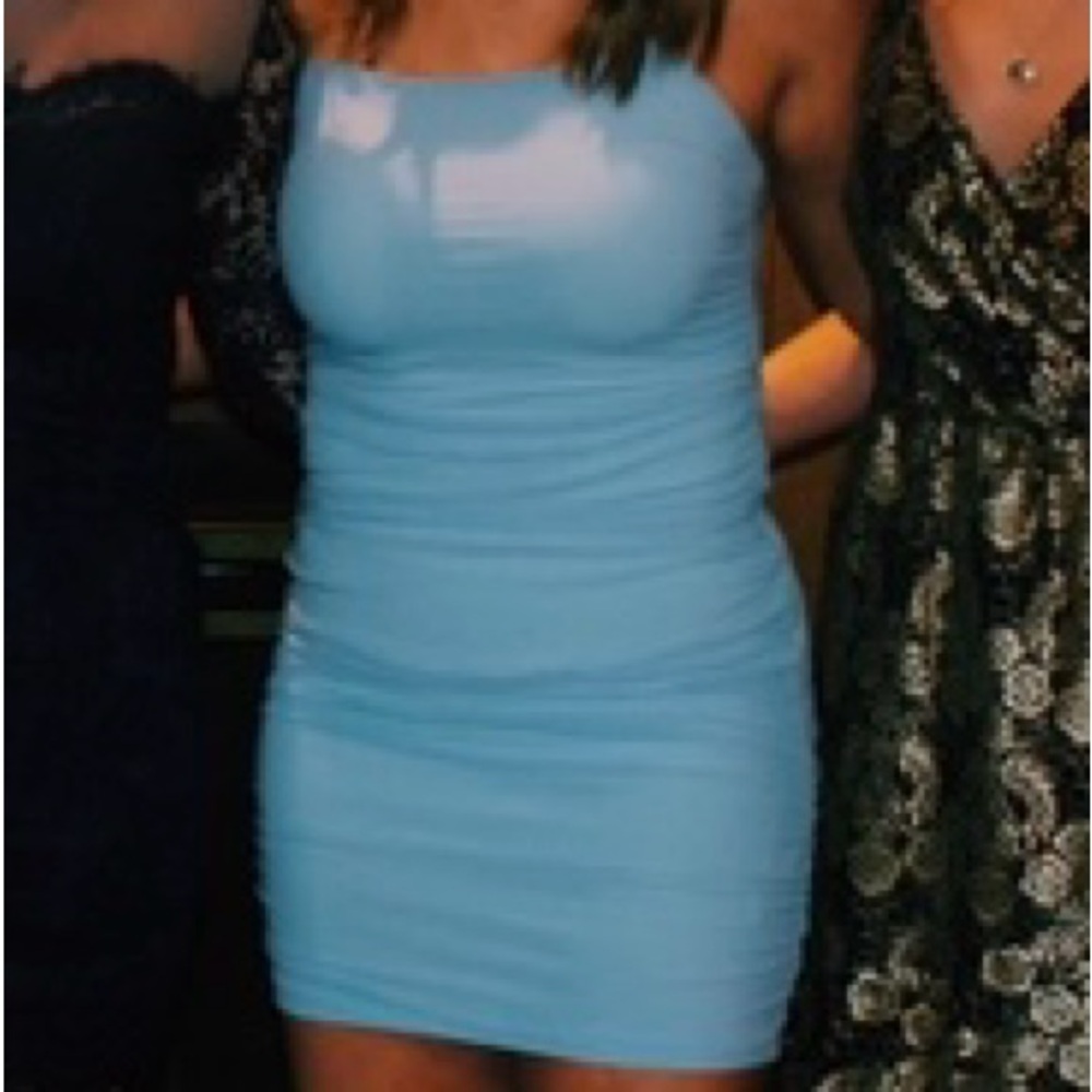 Blue Mini Dress - Picture 4 of 4